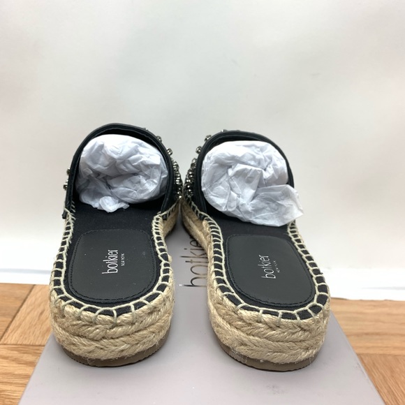 Botkier Julie Black Jewel Espadrille Sandal - Picture 5 of 8